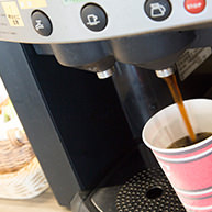 コーヒーテイクアウトコーナー